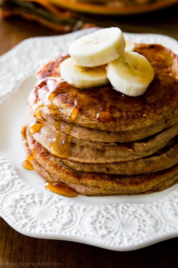 Whole Wheat Banana Pancakes recipe