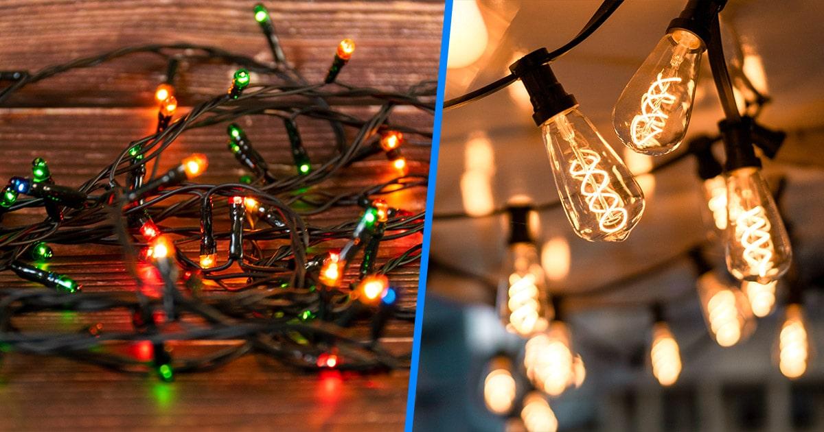 LED vs Incandescent Christmas Lights